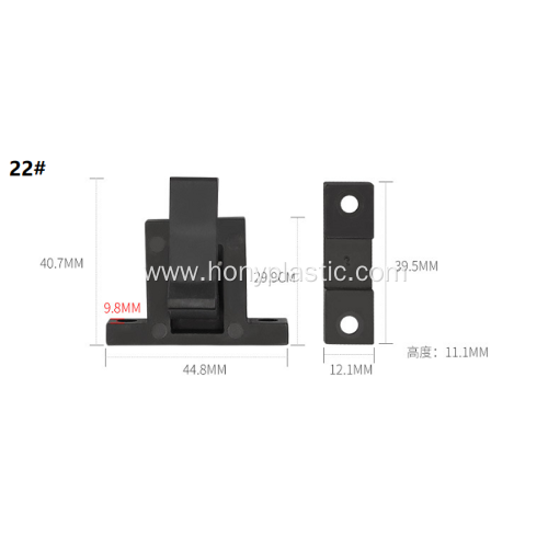 Buckle clamps for wave solder pallet cover